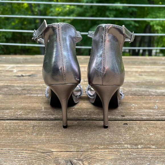 Silver High Heels - Picture 7 of 8